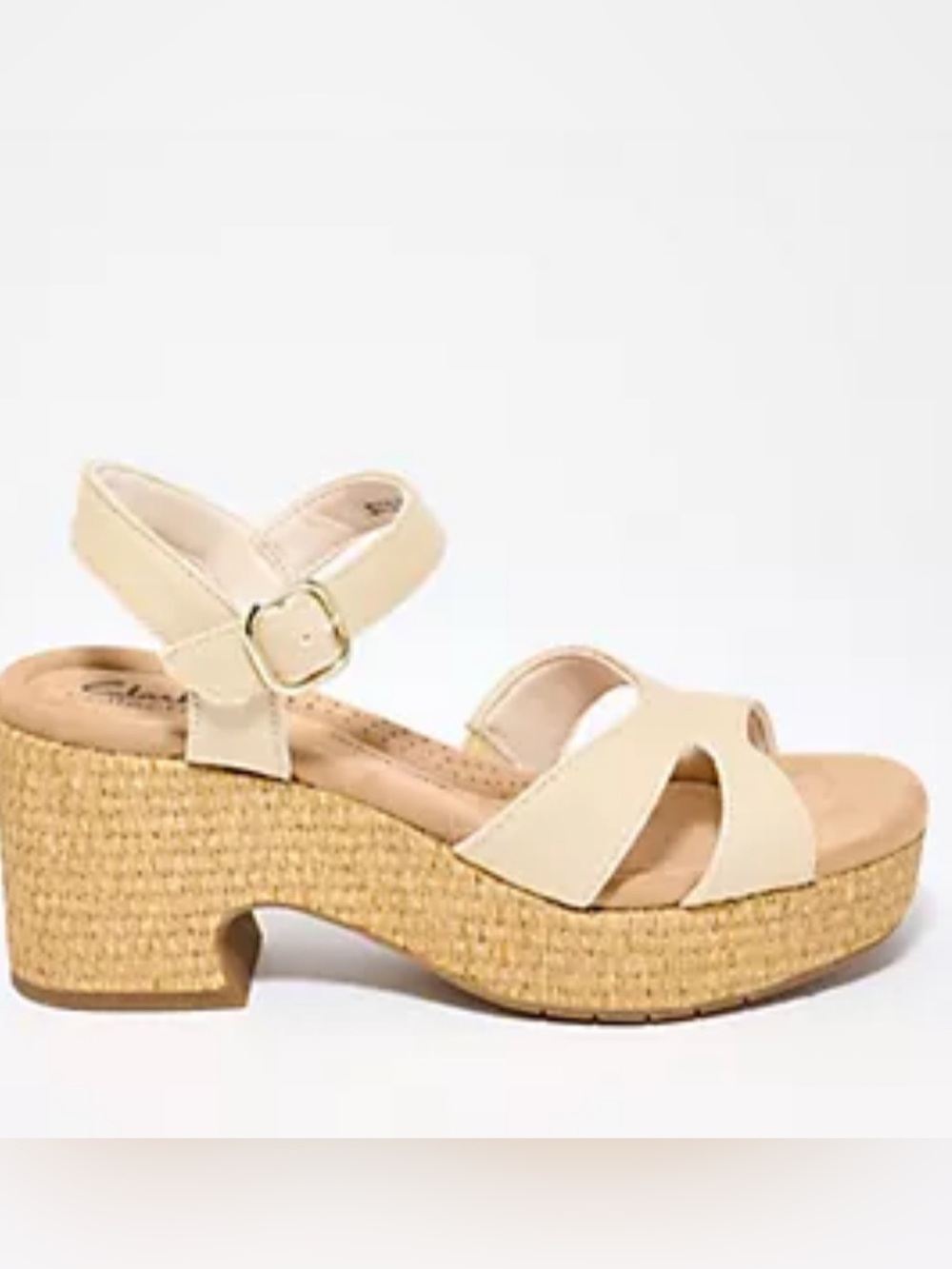 Clarks Nerisa Twist Wedge Sandals
Size 7
